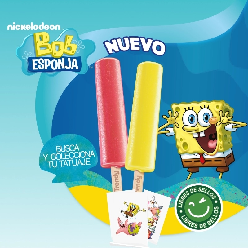 Helado Bob Esponja